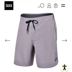 SAXX men’s Casual Shorts NWT